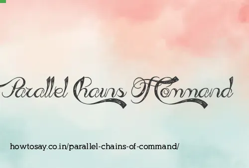 Parallel Chains Of Command