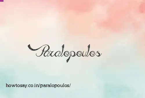 Paralopoulos