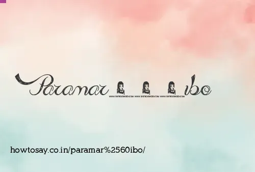 Paramar`ibo