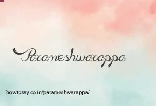 Parameshwarappa