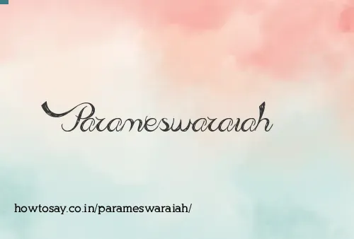 Parameswaraiah