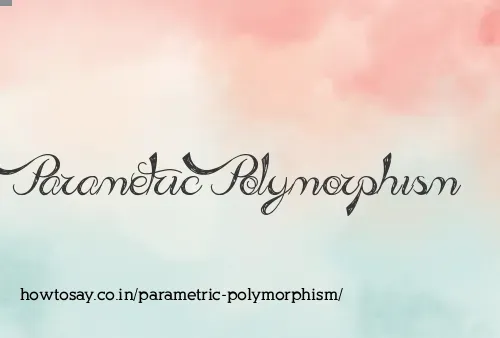 Parametric Polymorphism