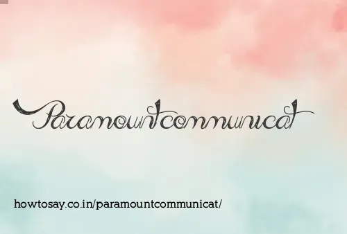 Paramountcommunicat