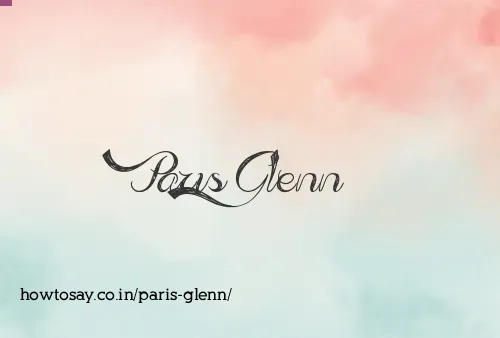 Paris Glenn