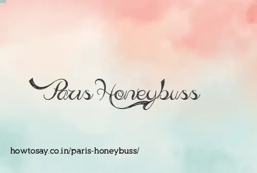Paris Honeybuss