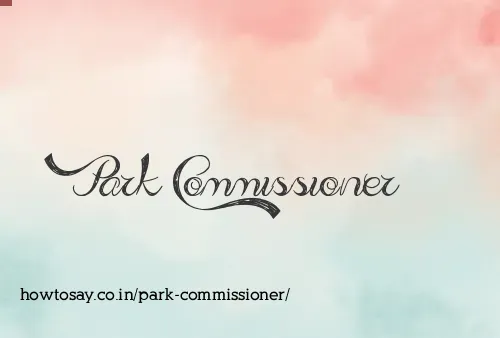 Park Commissioner