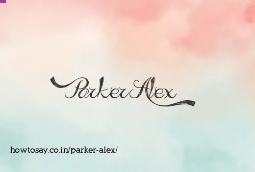 Parker Alex