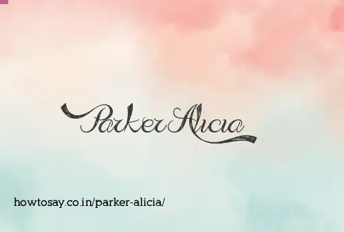 Parker Alicia