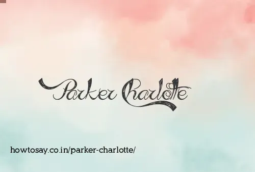 Parker Charlotte