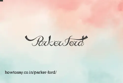 Parker Ford