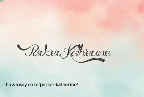 Parker Katherine