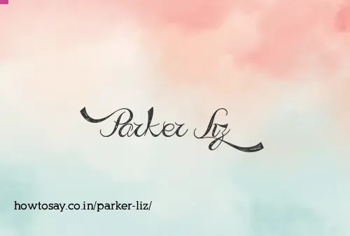 Parker Liz