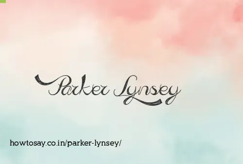 Parker Lynsey
