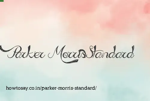 Parker Morris Standard
