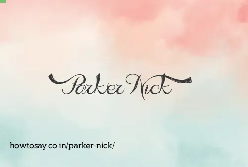 Parker Nick