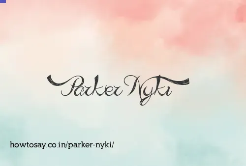 Parker Nyki