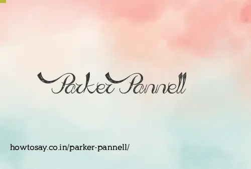 Parker Pannell