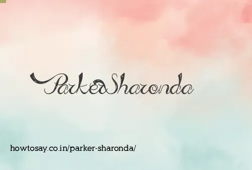 Parker Sharonda
