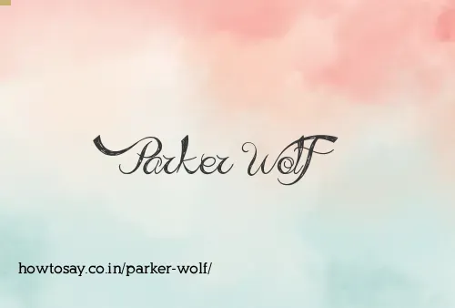 Parker Wolf