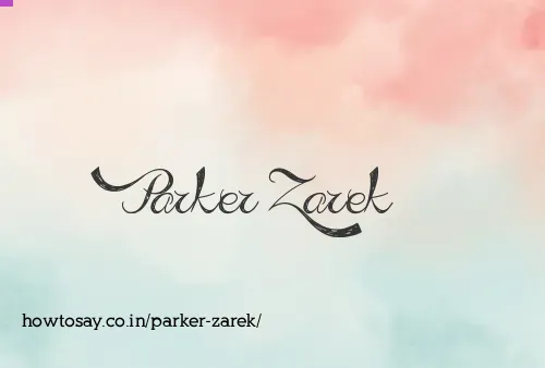 Parker Zarek