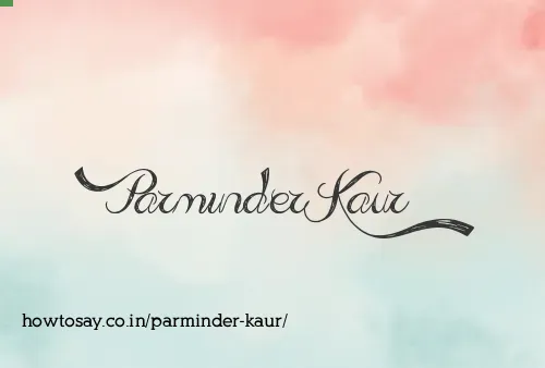 Parminder Kaur