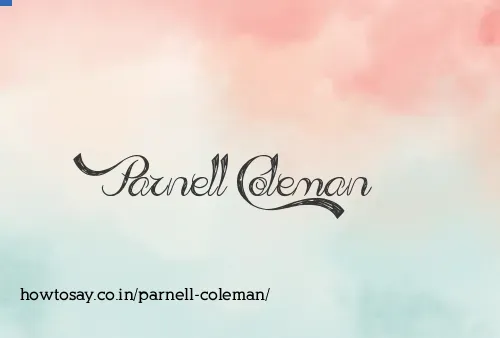 Parnell Coleman