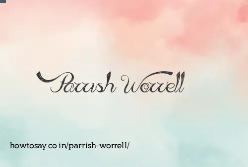 Parrish Worrell