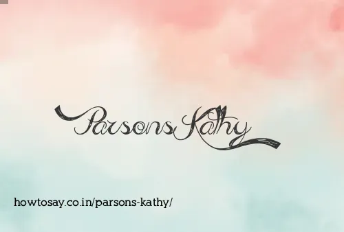 Parsons Kathy