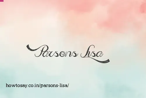 Parsons Lisa