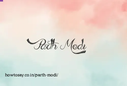 Parth Modi
