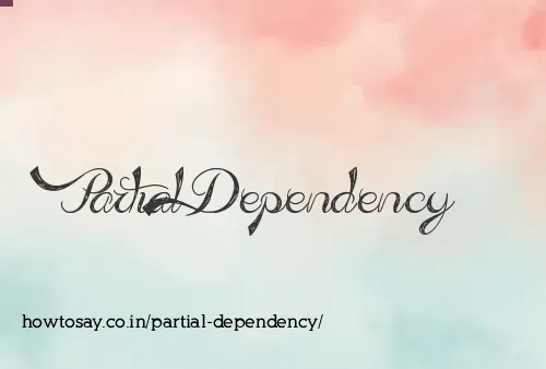 Partial Dependency