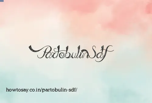 Partobulin Sdf
