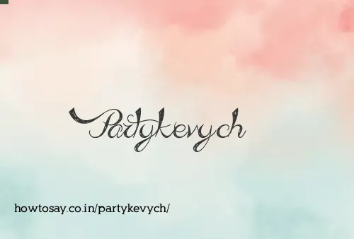 Partykevych