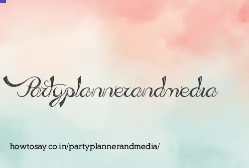 Partyplannerandmedia