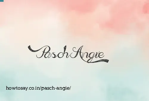 Pasch Angie