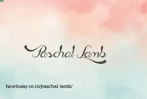 Paschal Lamb