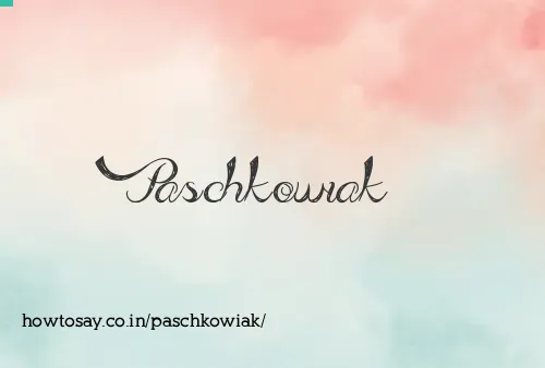 Paschkowiak