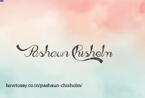 Pashaun Chisholm