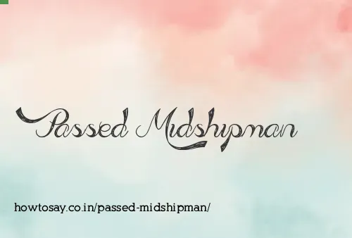 Passed Midshipman