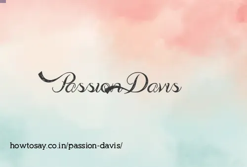 Passion Davis