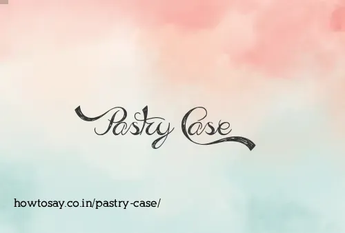 Pastry Case