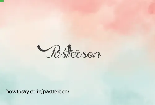 Pastterson