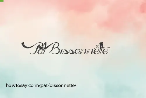 Pat Bissonnette