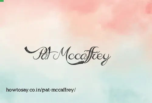 Pat Mccaffrey