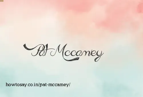 Pat Mccamey