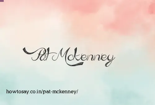 Pat Mckenney