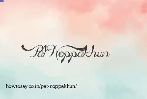 Pat Noppakhun