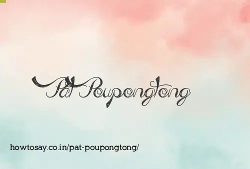 Pat Poupongtong