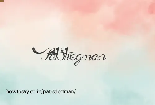 Pat Stiegman