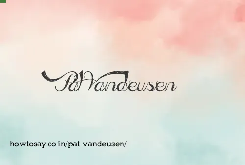 Pat Vandeusen